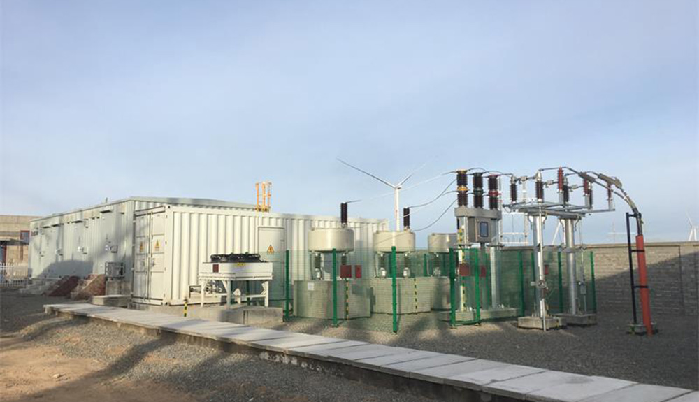 大唐十三師三塘湖風(fēng)電場110kV變電站